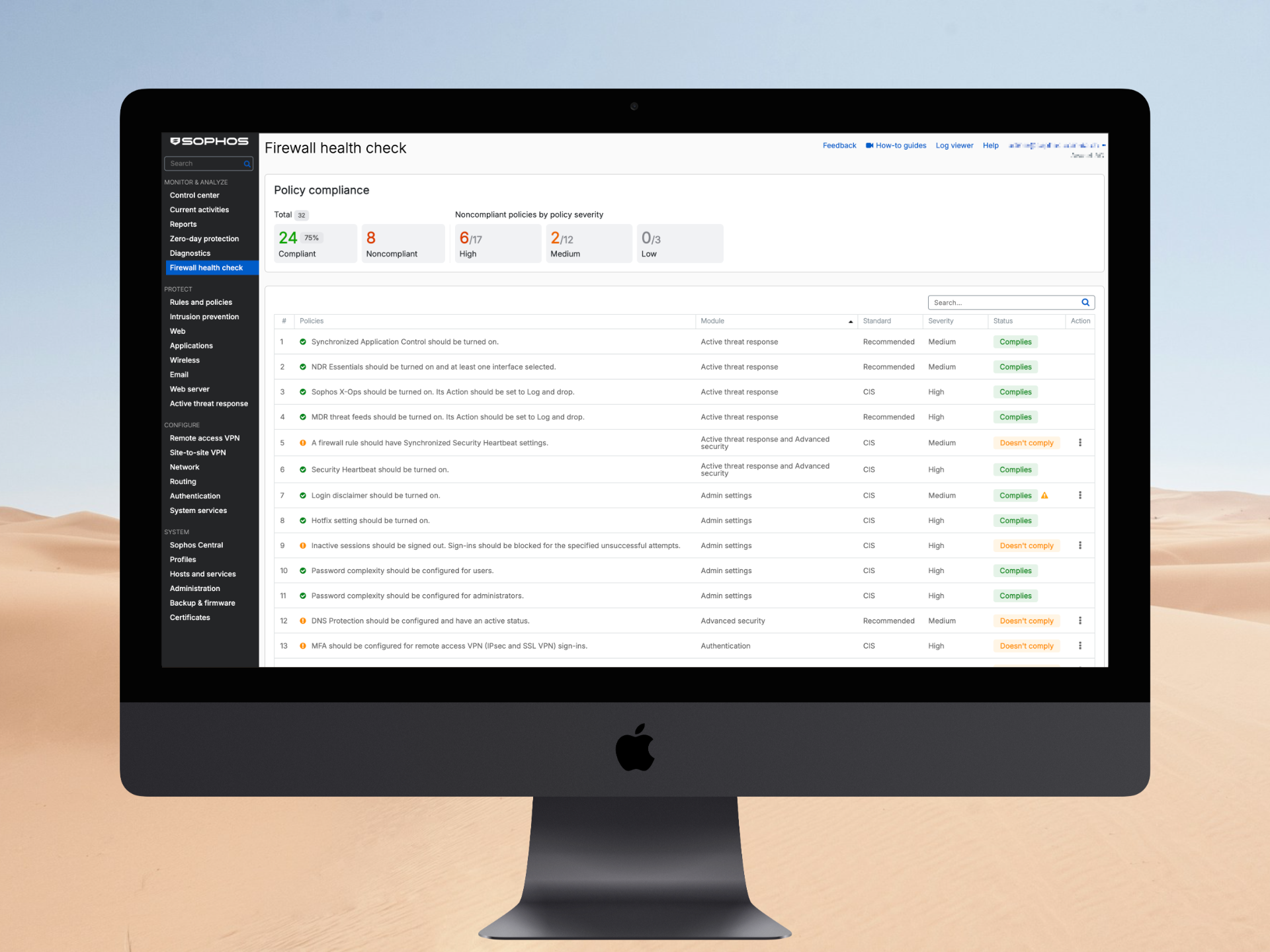 Sophos Firewall v22 - الميزات الجديدة والتقوية وما يمكن توقعه