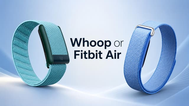Fitbit Air vs. Whoop: The Sensible Alternative?