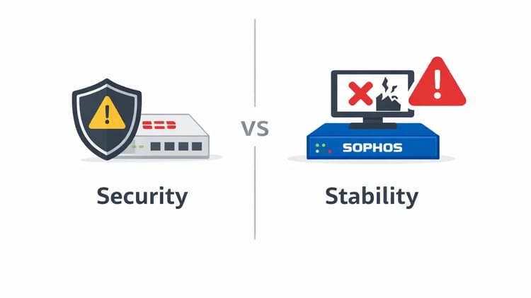 Sophos Firewall: No CVEs, But Plagued by Bugs (v21.5 to v22)