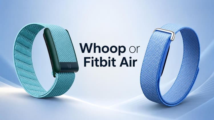 Fitbit Air vs. Whoop: The Sensible Alternative?