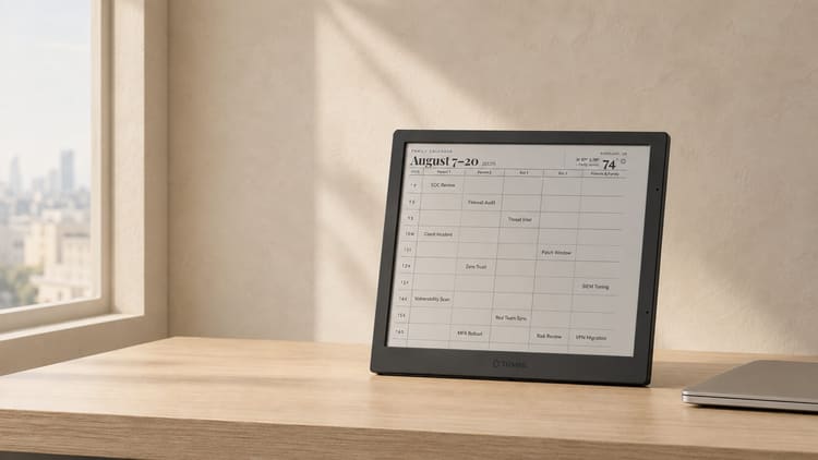 TRMNL X 评测:E Ink 终于走进客厅