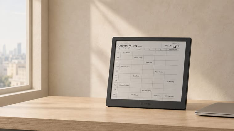 TRMNL X Review: E Ink Is Ready for the Living Room
