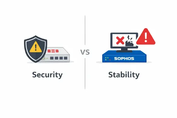 Sophos Firewall: No CVEs, But Plagued by Bugs (v21.5 to v22)
