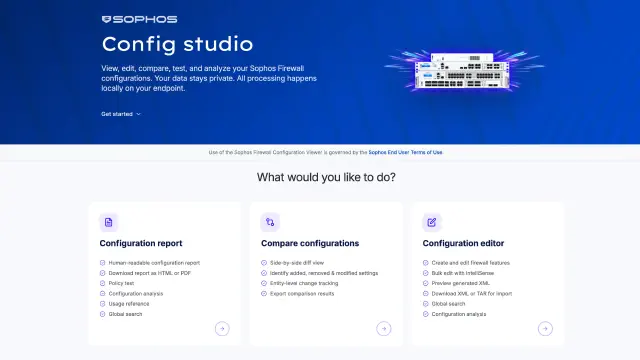 Sophos Firewall Config Studio V2: More Than a Viewer