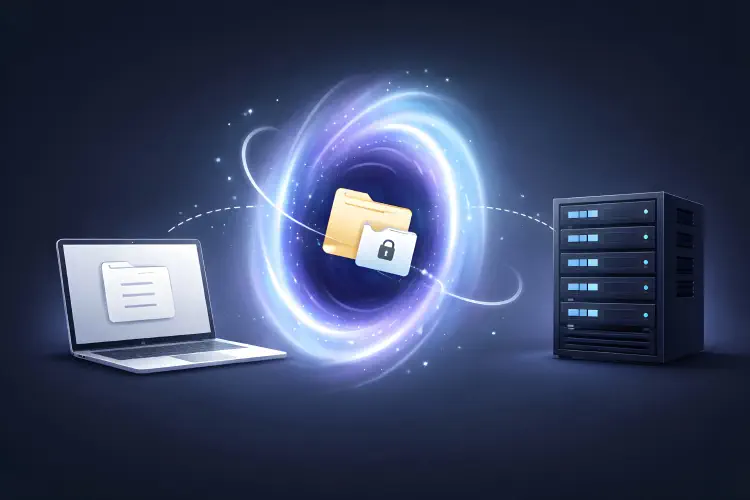 magic-wormhole: Secure File Transfer with a One-Time Code