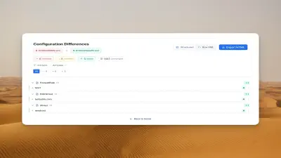 Sophos Firewall Configuration Viewer: Audit and Compare Configs